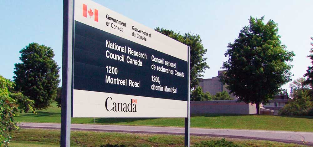 Partnership with National Research Council of Canada